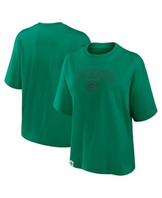 Nike - Women's Green Green Bay Packers Glory Arch Boxy T-Shirt