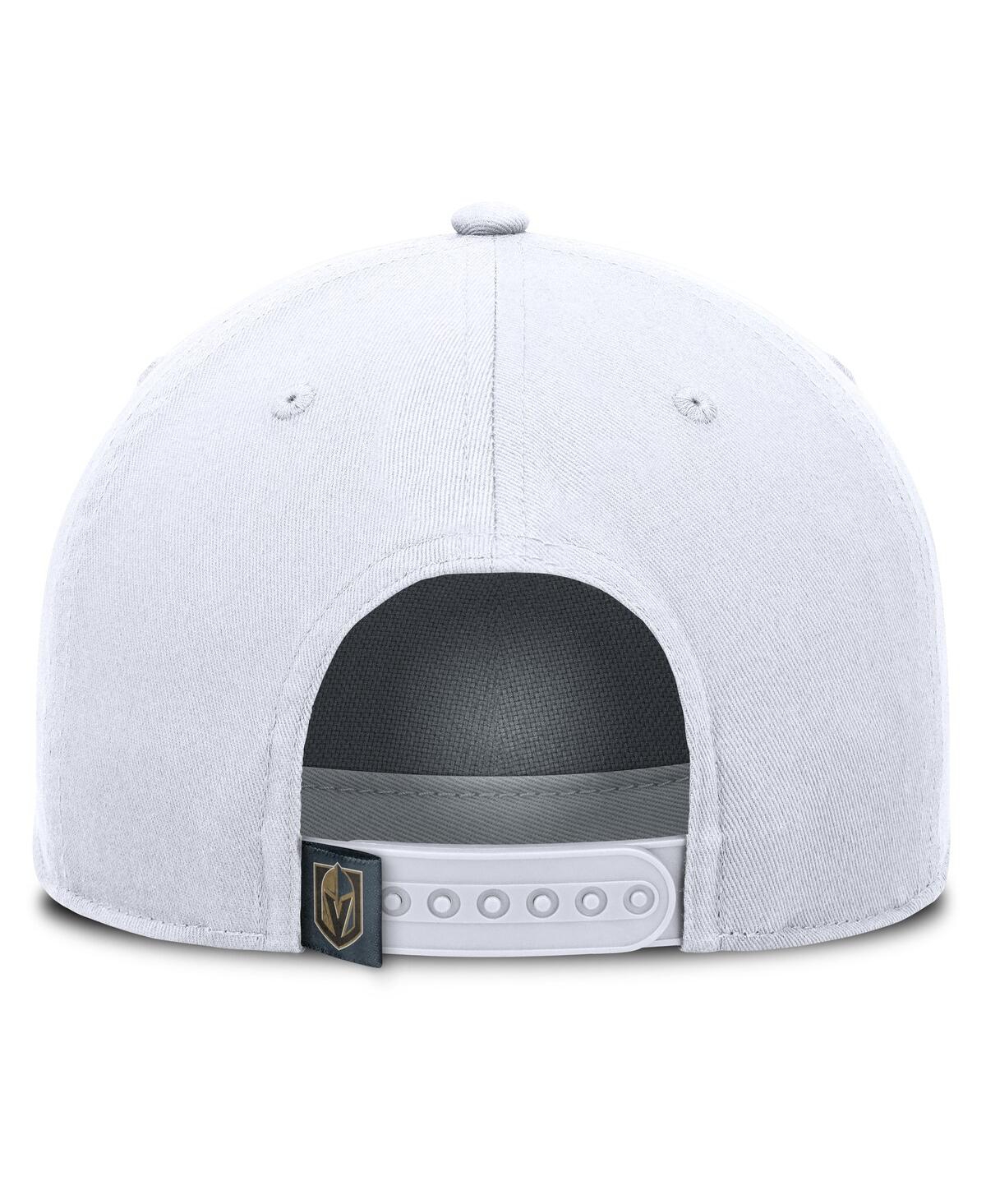 Fanatics Men's White Vegas Golden Knights Rope A-frame Adjustable Hat