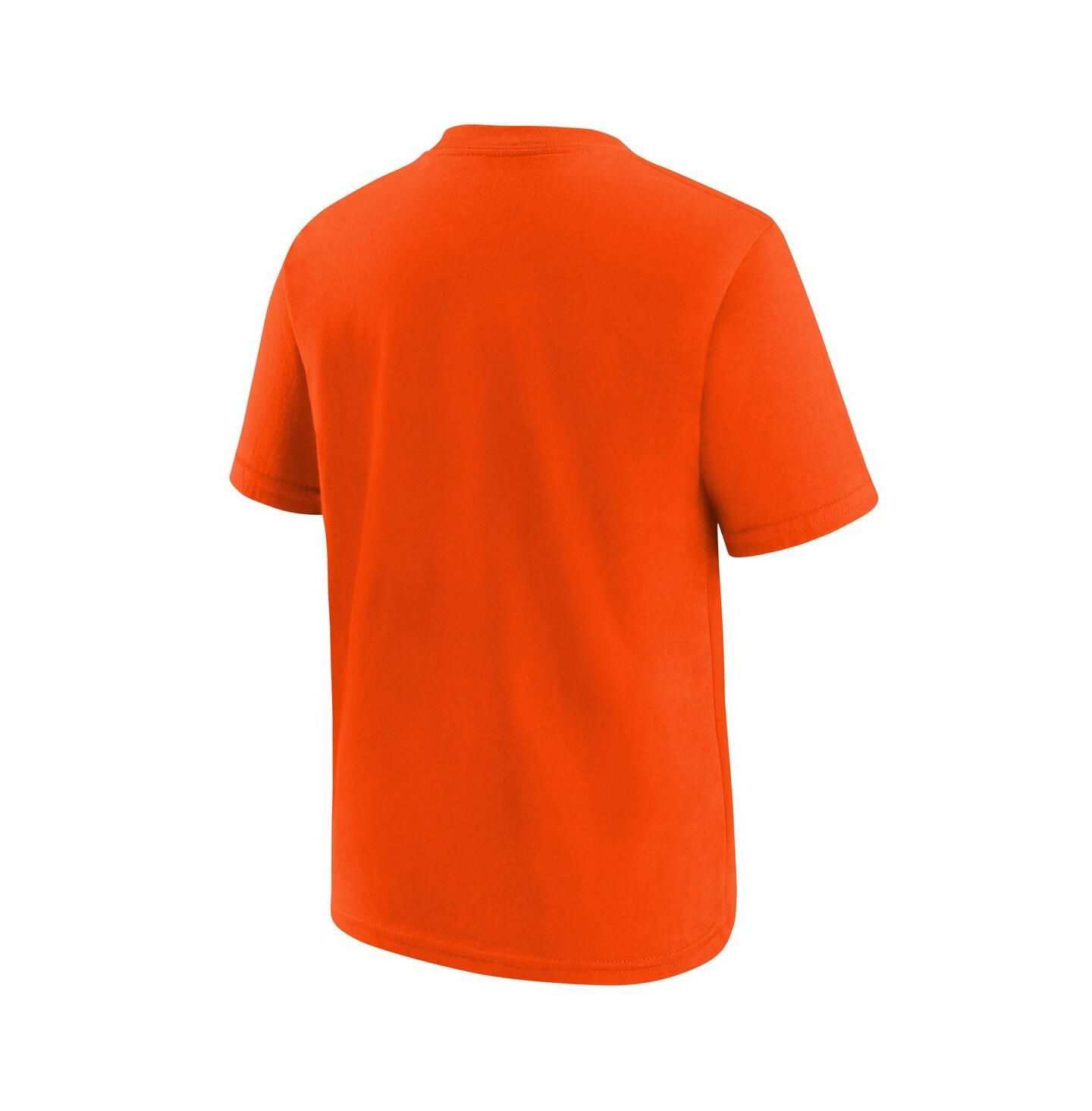 Детская футболка Nike Brilliant Orange WNBA Essential Logo — фото 3