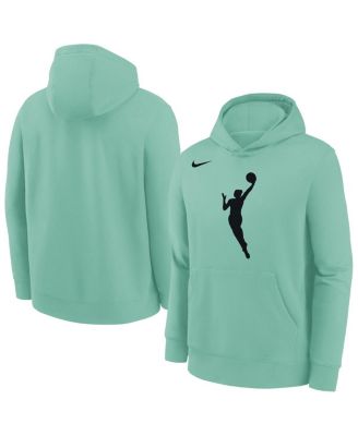 Nike - Big Boys and Girls Mint WNBA Logo Essential Team Pullover Hoodie