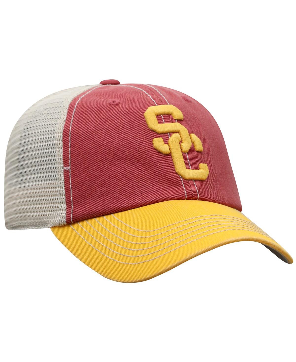 Top Of The World Men's Cardinal Usc Trojans Off Road Adjustable Trucker Hat