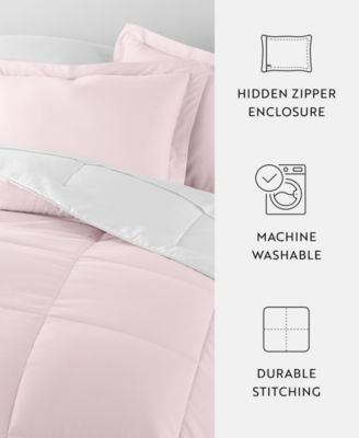 All Season Lightweight Down Alternative Reversible 2-Pc. Comforter Set, Twin/Twin XL