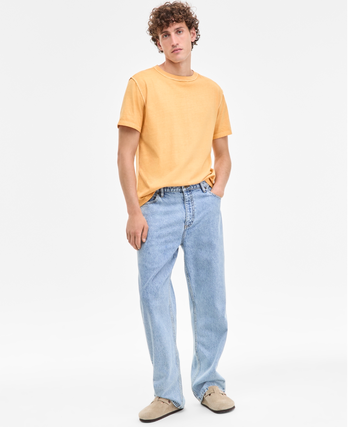 Men's Mousse Baggy Jeans, Exclusively at Macy's - Mousse