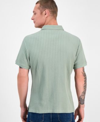 Men's Rocco Textured Polo Shirt, Exclusively at Macy's