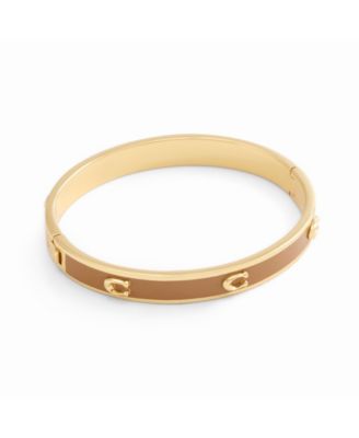 Signature C Enamel Bangle Bracelet
