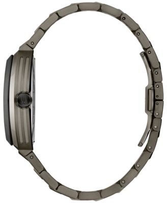 Men's Maquina Automatic Gray Stainless Steel Bracelet Watch 40mm