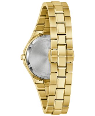 Women's Prestige Gold-Tone Stainless Steel Bracelet Watch 32mm
