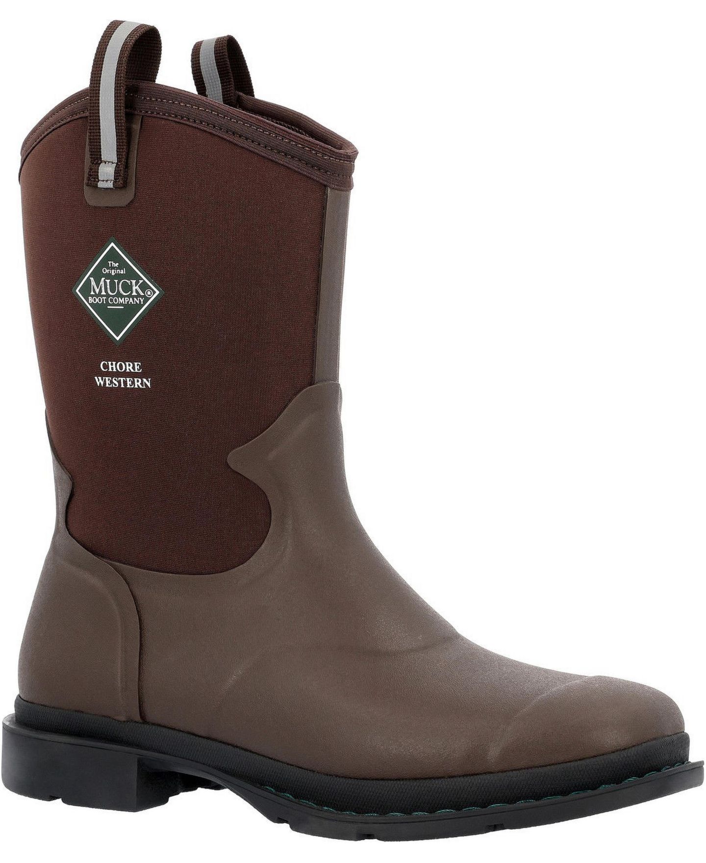 Мужские ботинки MUCK Chore Mid Western Work Boot, цвет: Коричневый — фото 1