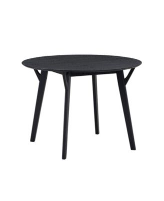 Round Kitchen Table & 4 Fabric Chairs