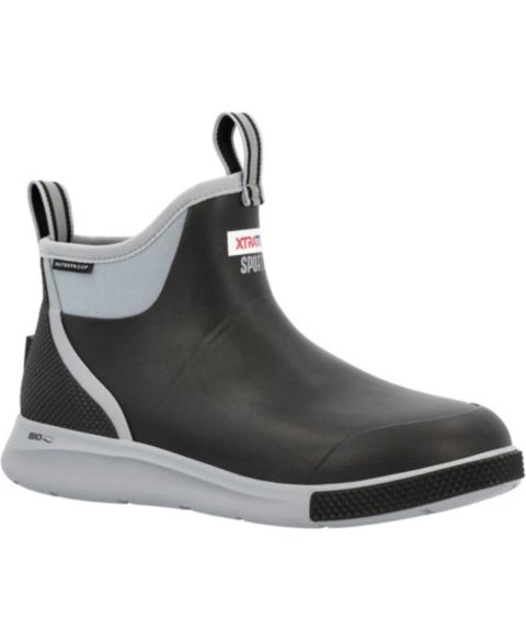 Мужские ботинки XTRATUF Tailgate Ankle Deck Boot Sport, цвет: Чёрный