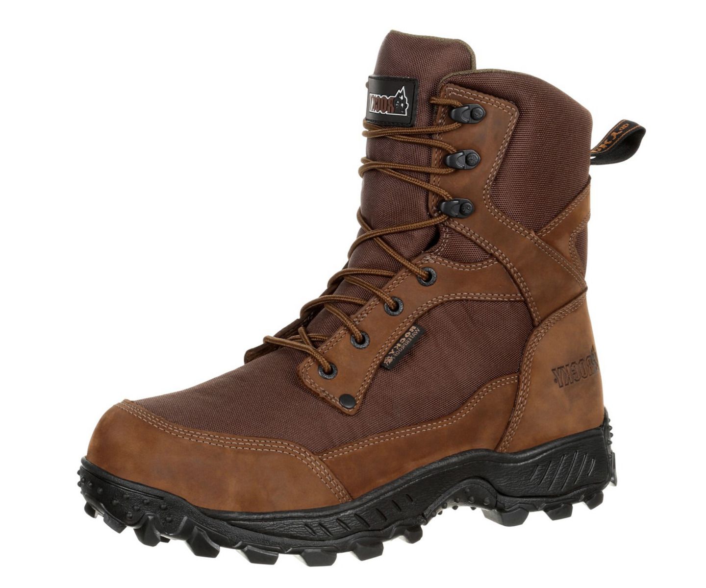Мужские ботинки ROCKY Ridgetop 600G Insulated Waterproof Outdoor Boot, цвет: Коричневый — фото 7