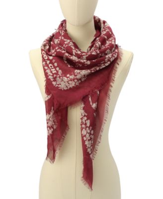 Women's Signature Rose Meadow Print Oversized Square Scarf