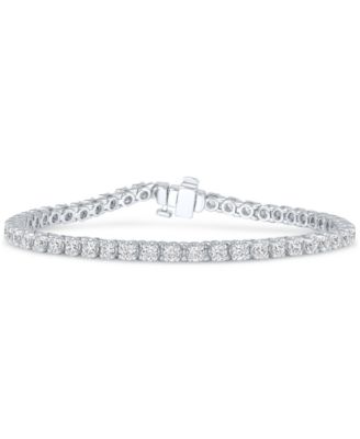 Macy's - Diamond Bracelet (3 ct. t.w.) in 10k White Gold