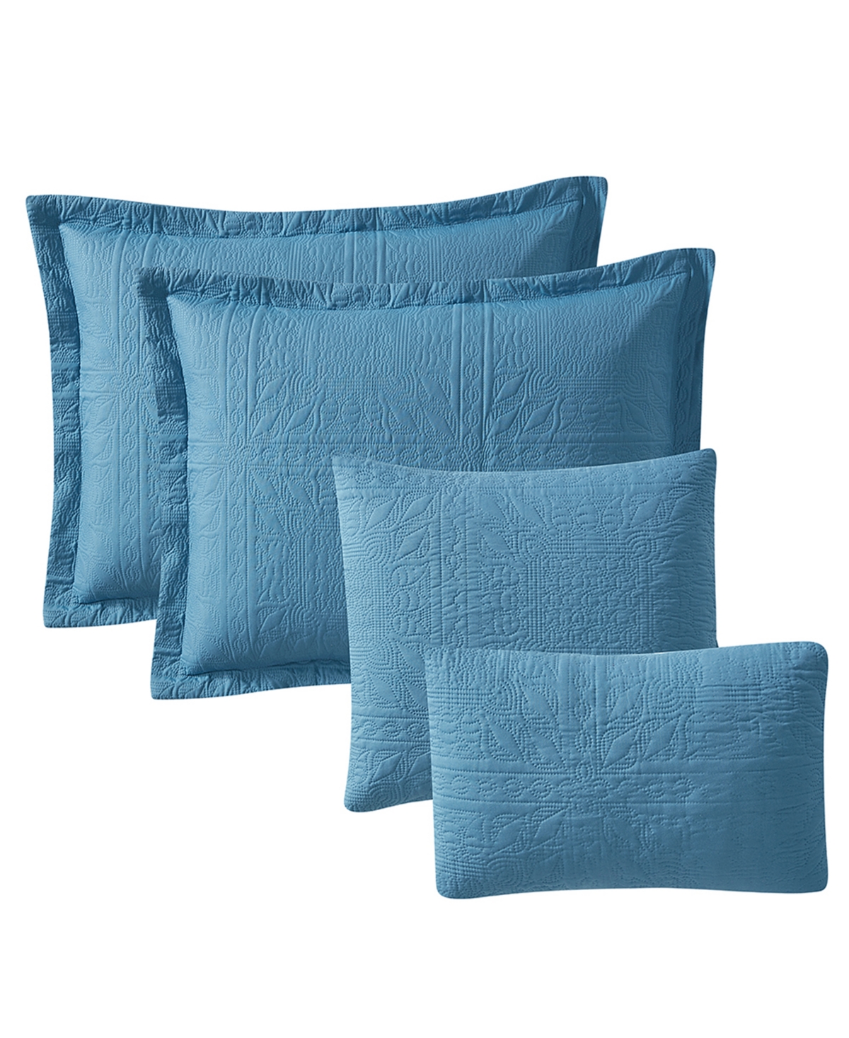 Nestl Grid Embossed 5-pc. Quilt Set, King/california King
