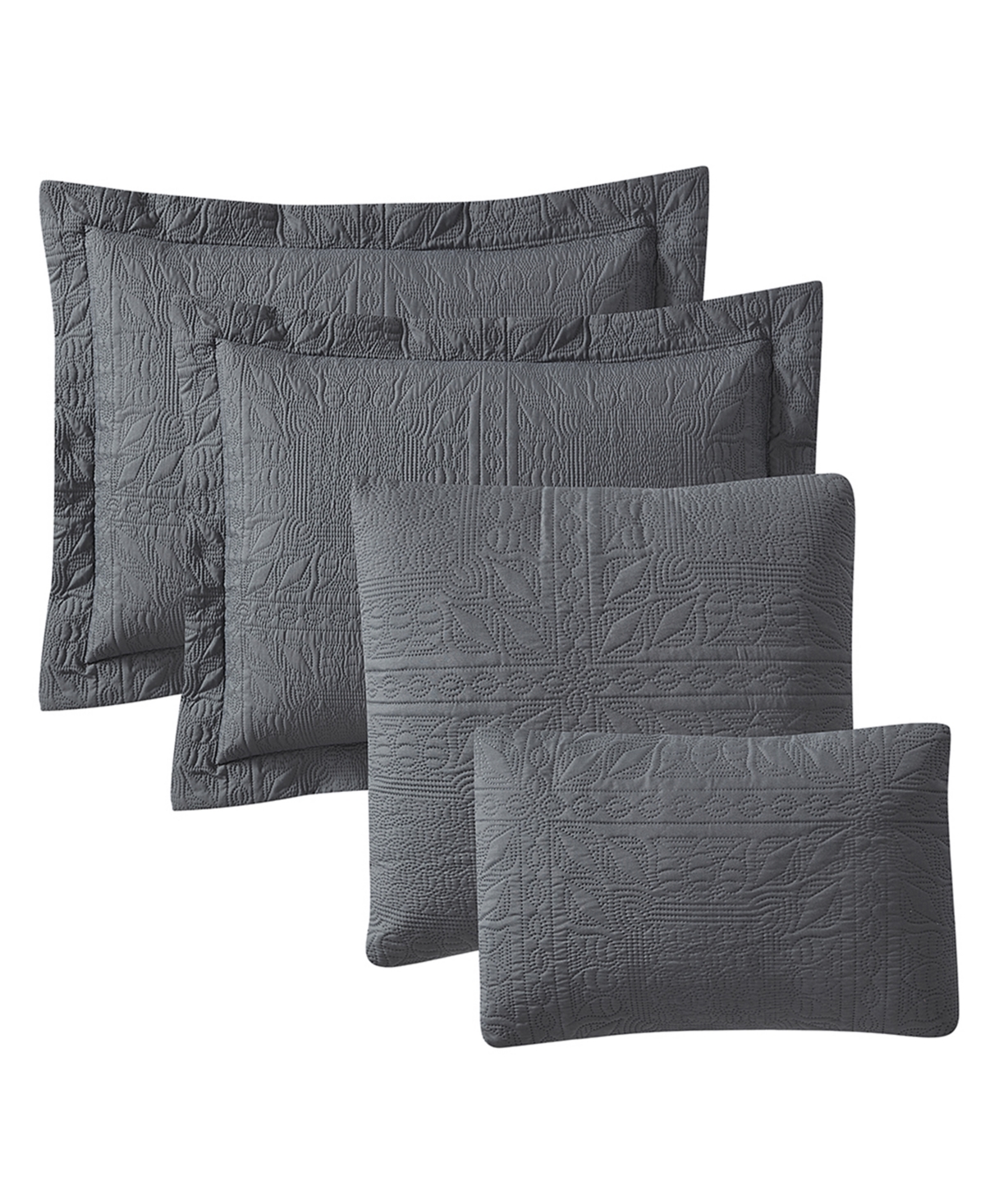 Nestl Grid Embossed 4-pc. Quilt Set, Twin/twin Xl
