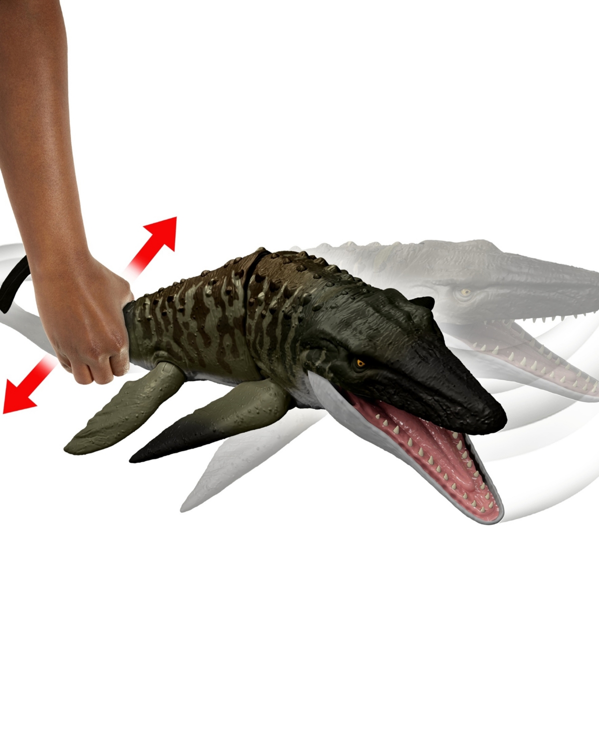 Jurassic World Rebirth Bite N Blast Mosasaurus Action Figure Playset