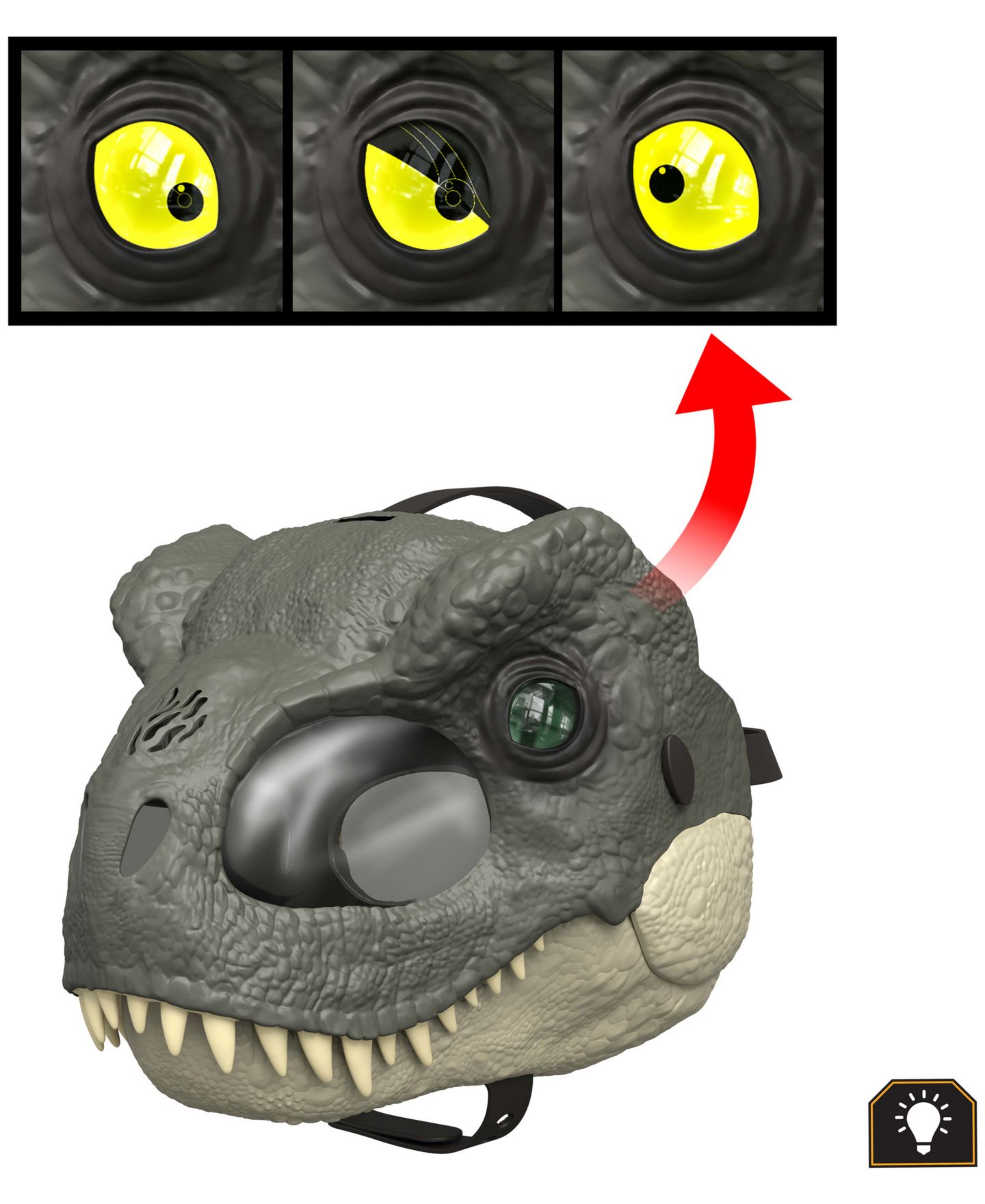 Детская игрушка Jurassic World Dominion Tyrannosaurus Rex Chomp N Roar Mask — фото 4