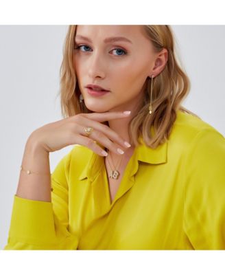 Geometric Heart Adjustable Ring in Sterling Silver