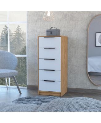 Five Drawer Standard Chest for Bedroom Storage and Organization