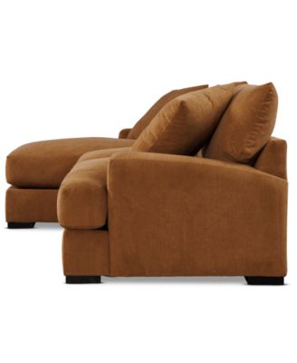 Rhyder 2-Pc. Fabric Chaise Sectional, Exclusively at Macy's