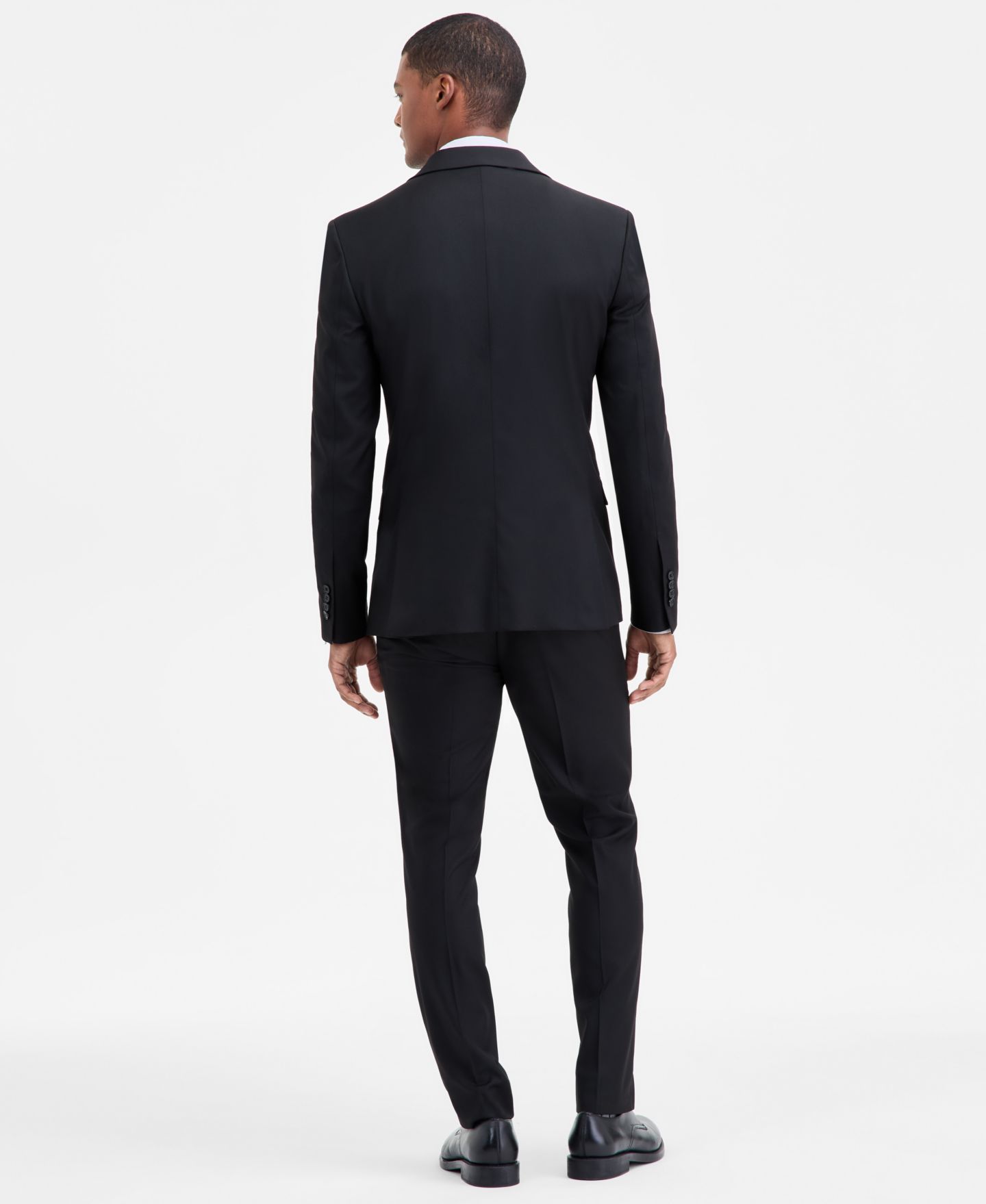 Мужские комплекты DKNY Modern-Fit Vested Nested Suit, цвет: Чёрный — фото 5