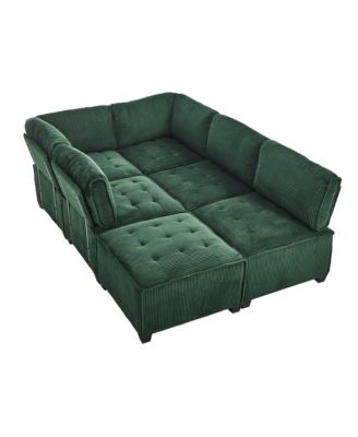 Streamdale U-Shaped Modular Sectional Sofa with Reversible Chaise