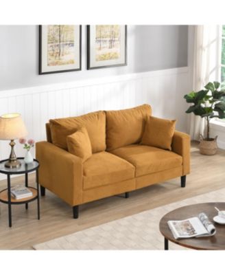  57" Modern 2-Seat Sofa
