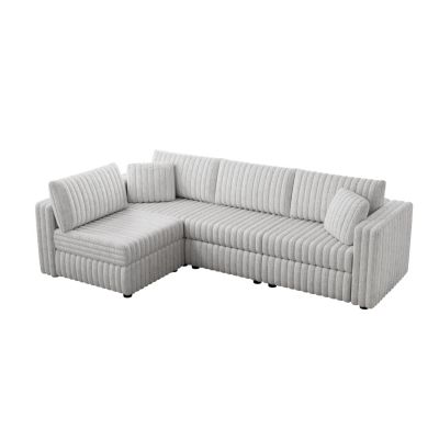 Streamdale Cozy L-Shaped Sofa Modern, Comfortable, Versatile