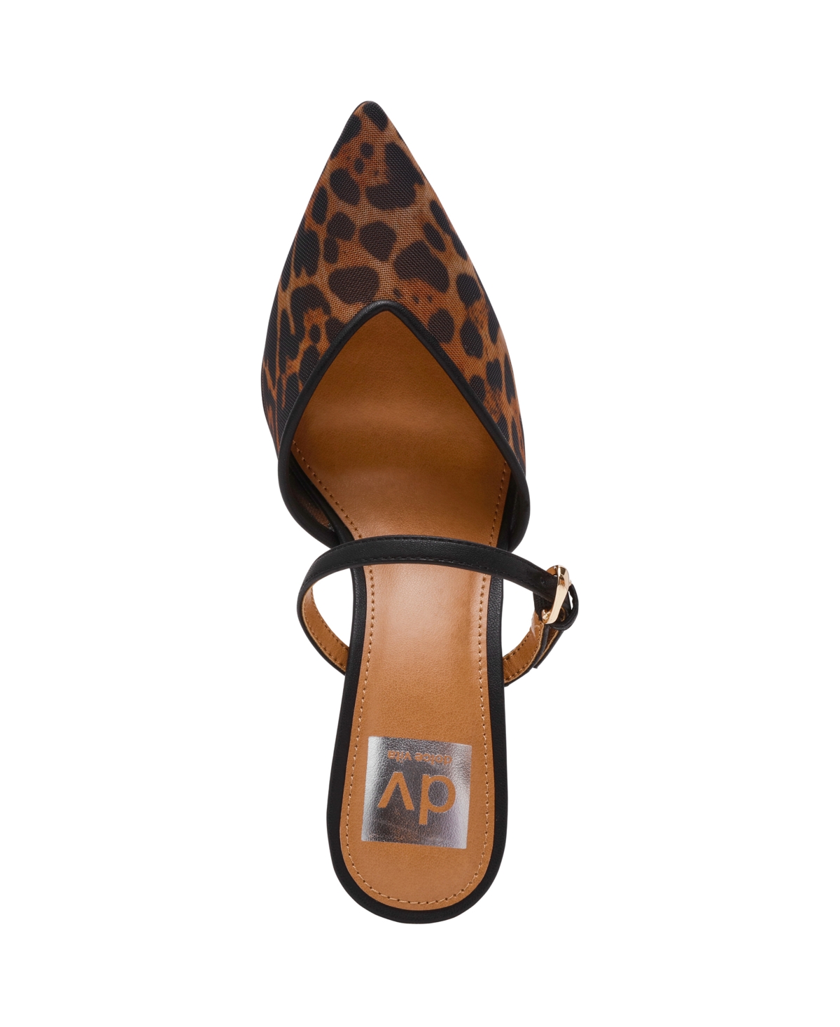 Dv Dolce Vita Women's Elleganza Buckle Strap Two Piece Pumps In Animal Print