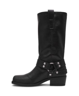 Women's Tanzy Tall Harness Moto Engineer Boots