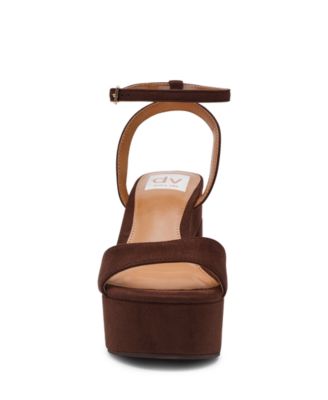 Women's Wizzard Two-Piece Platform Block Heel Dress Sandals