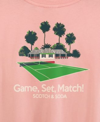 Big Girls Tennis Group T-Shirt