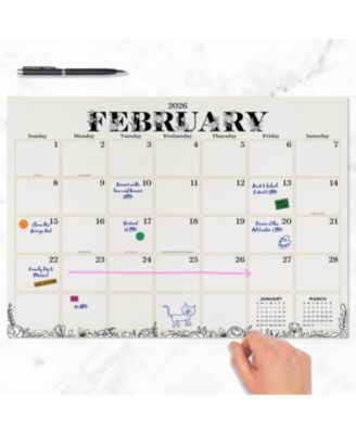 2026 Susan Branch Large Desk Pad Monthly Blotter Calendar