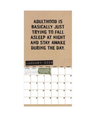 2026 Anti-Affirmations Wall Calendar