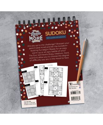 The World Needs More Sudoku Book Puzzle Pad