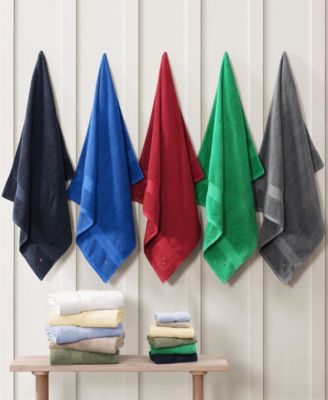 Modern American Solid Cotton Washcloth, 13" x 13"