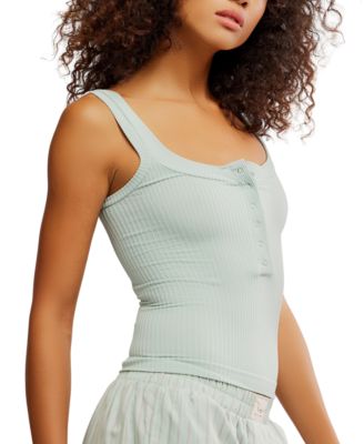 Women's Clean Slate Sleeveless Henley Top