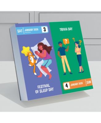 2026 Every Day's A Holiday Daily Desktop Calendar