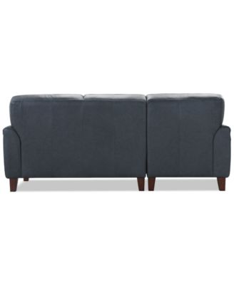 Ashlinn 2-Pc. Leather Chaise Sofa, Exclusively at Macy's