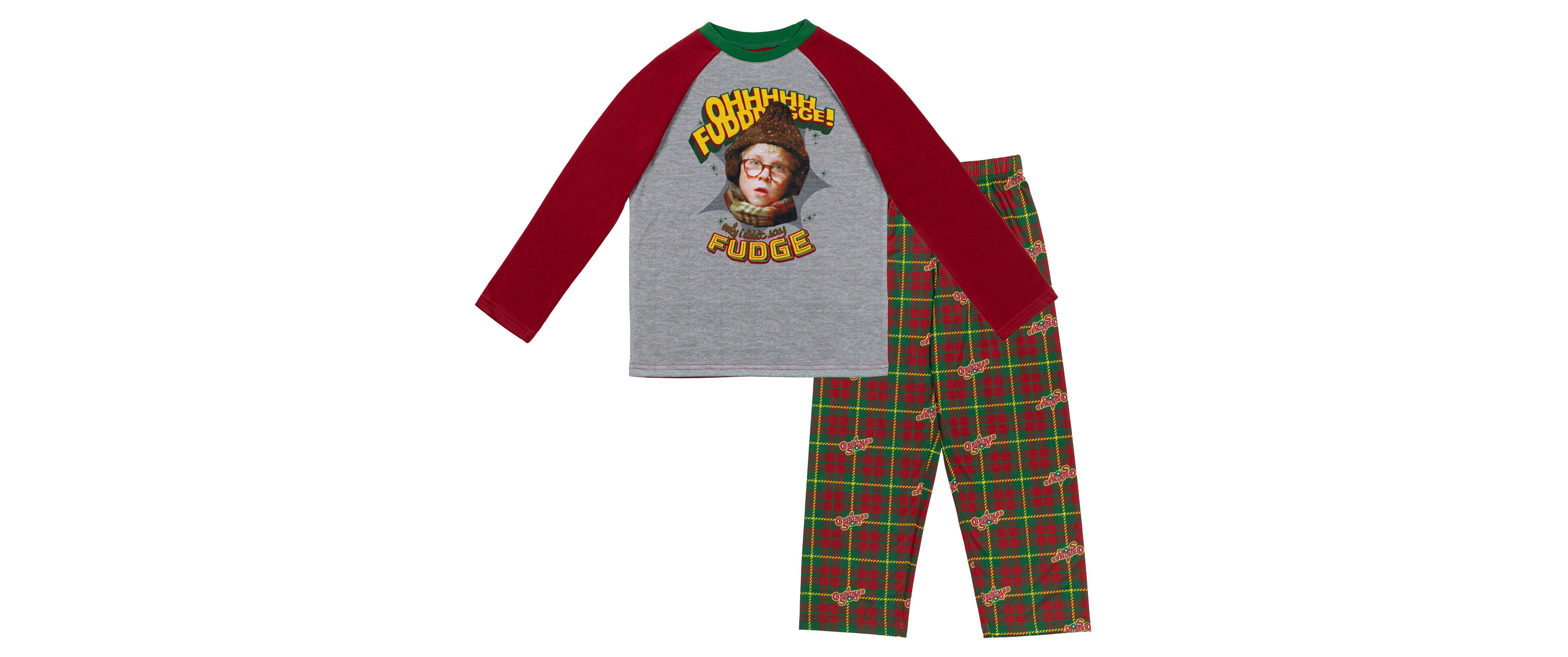 A Christmas Story Boys Pullover Pajama Shirt and Pants Sleep Set