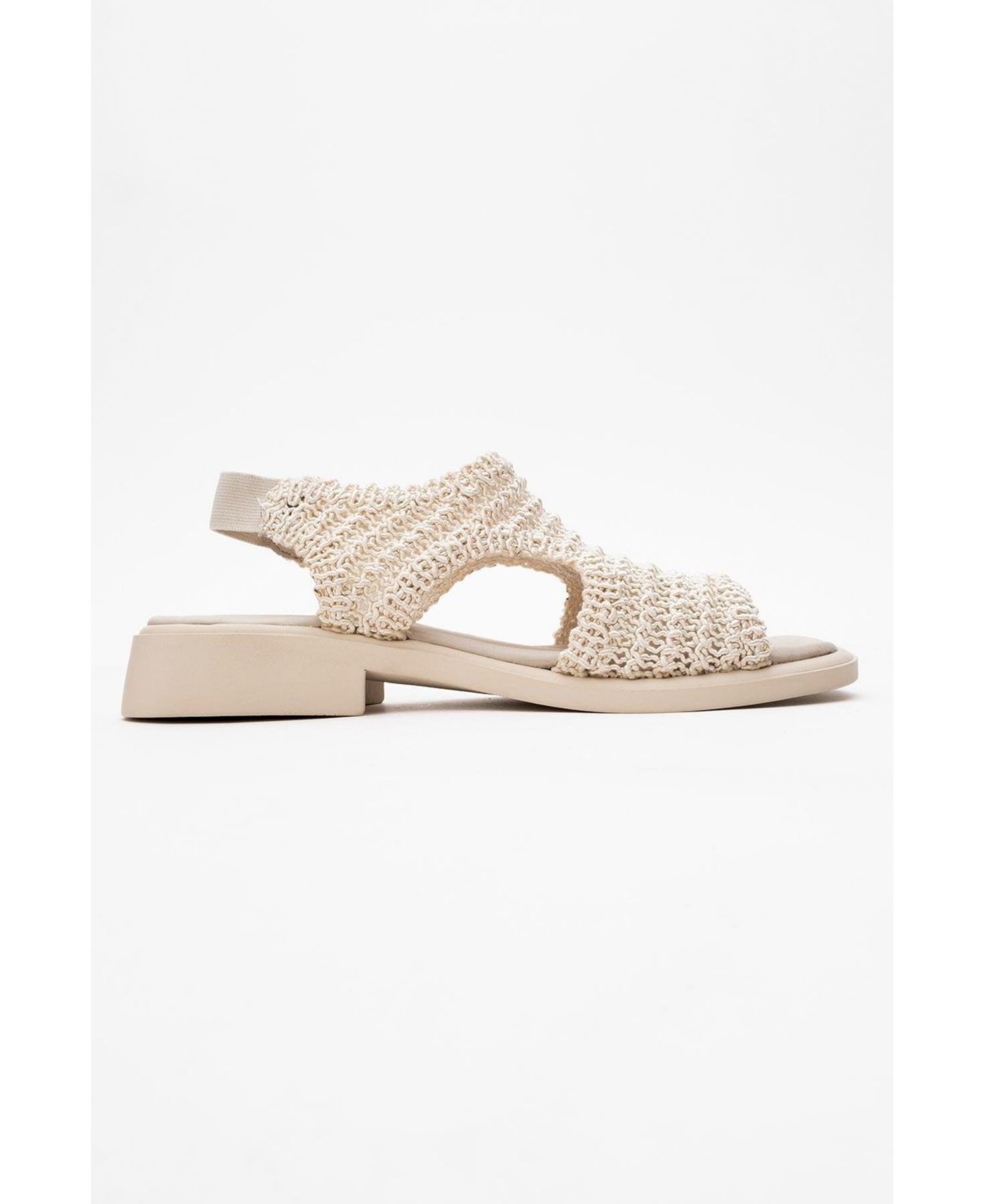 Женские сандалии Forever & Always Shoes Weave Leather Woven (Women), цвет: Бежевый кожаный — фото 8