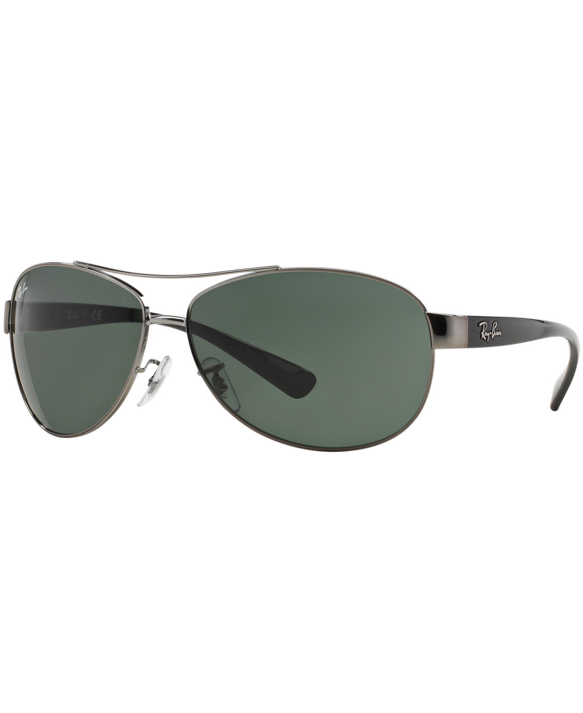 Ray Ban Sunglasses, Rb3386 In Gunmetal,green