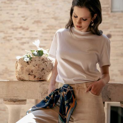 Camilla - Silk Bandana for Women