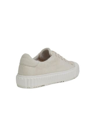 Lace Up Recyc Canvas Low Top Sneakers