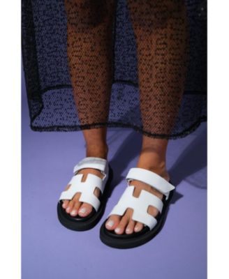 Morte Leather Slide Sandal (Women)