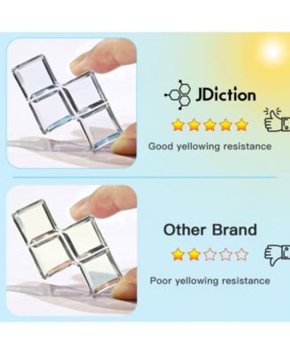 1000g UV Resin, Ultra Clear Advanced Resins Solar Cure Hard UV Resin Kit for Jewelry Making, Casting and Coating & DIY Crafts