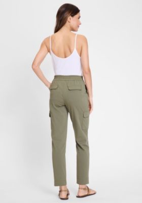 Women's Mona Fit Straight Cropped Cargo Pant