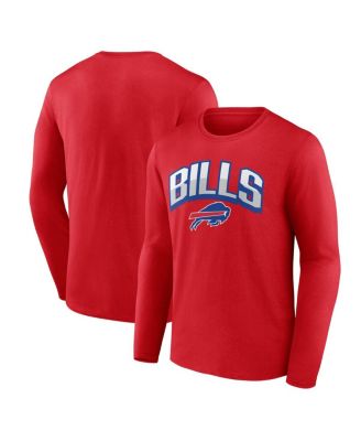 Fanatics - Men's Red Buffalo Bills Long Sleeve T-Shirt