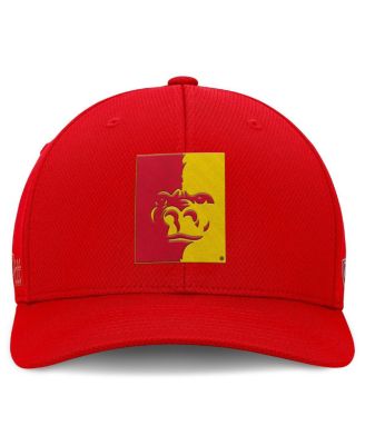 Men's Red Pittsburg State Gorillas Reflex Performance Flex Hat