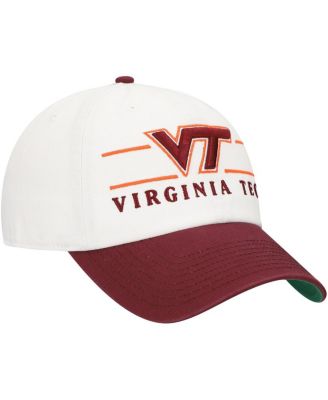 Men's White Virginia Tech Hokies Gridiron Clean Up Adjustable Hat